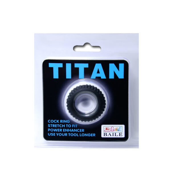 BAILE TITAN COCKRING BLACK 1.9CM - Imagen 5