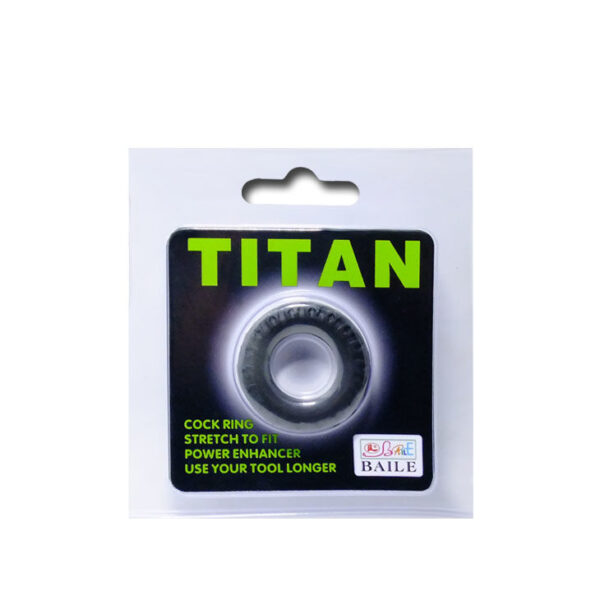 BAILE TITAN COCKRING BLACK GREEN 2CM - Imagen 5