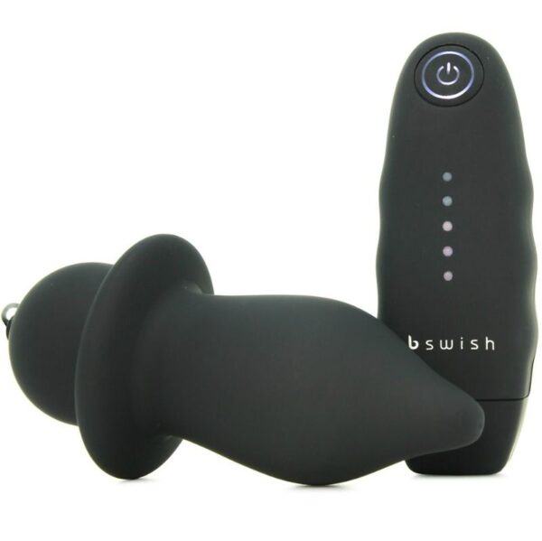 B SWISH - BFILLED CLASSIC VIBRATING PLUG BLACK - Imagen 5