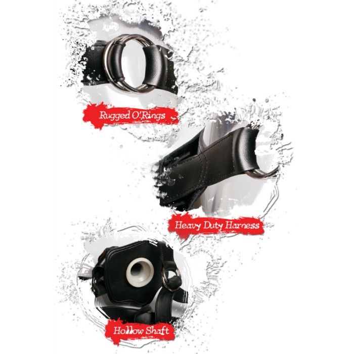 ARNES CON DILDO NEGRO 30.5 CM HUECO FETISH FANTASY EXTREME - Imagen 3