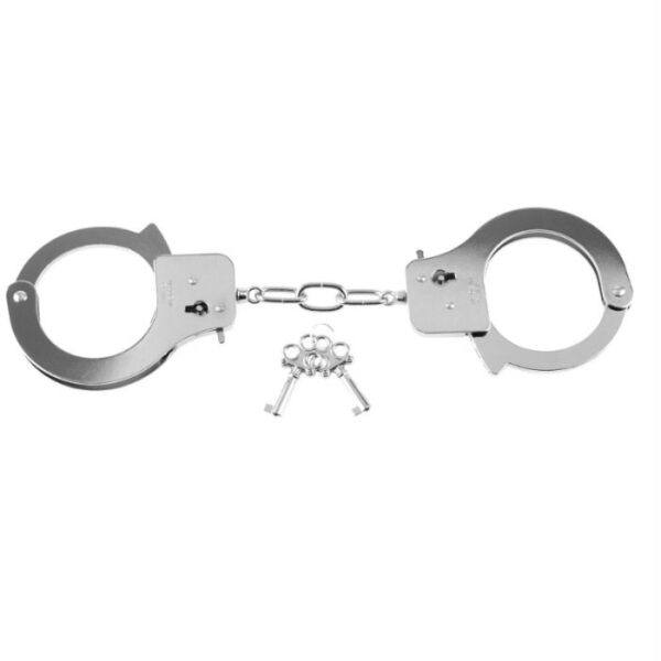 FETISH FANTASY SERIES DESIGNER METAL HANDCUFFS - Imagen 3