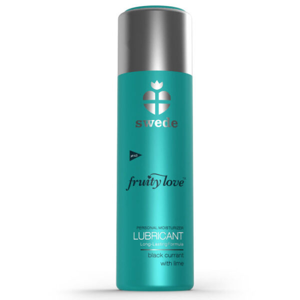 SWEDE FRUITYLOVE LUBRICANTE GROSELLA NEGRA Y LIMA 100ML - Imagen 2