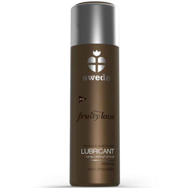 SWEDE FRUITY LOVE LUBRICANTE CHOCOLATE NEGRO 50 ML - Imagen 2