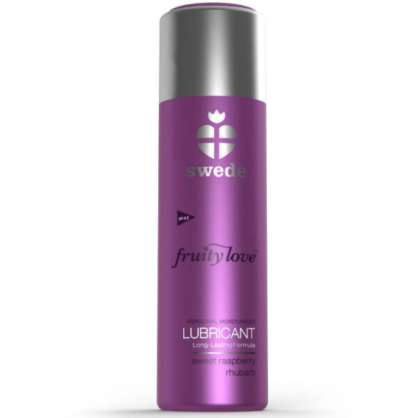 SWEDE FRUITY LOVE LUBRICANTE FRAMBUESAS Y ACELGA ROJA 100 ML - Imagen 2