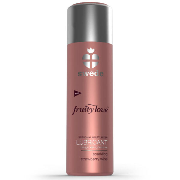 SWEDE -FRUITY LOVE LUBRICANTE FRESAS CON CHAMPAGNE 50 ML - Imagen 2