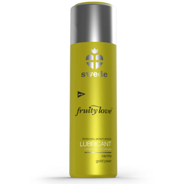 SWEDE FRUITY LOVE LUBRICANTE MANZANA GOLDEN Y VAINILLA 100 ML - Imagen 2
