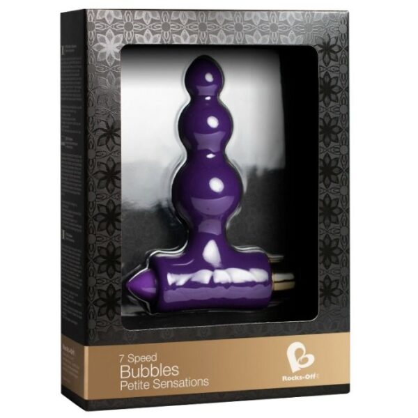 ESTIMULADOR ANAL PETITE BUBBLES - ROCKS OFF - LILA - Imagen 2