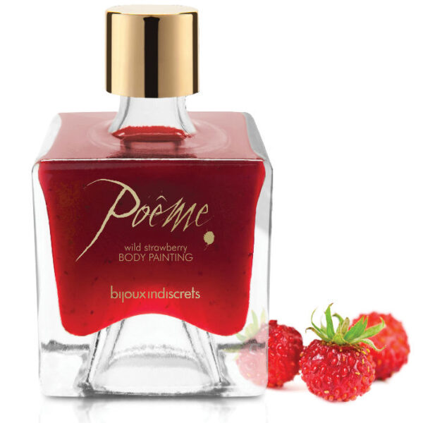 BIJOUX POEME PINTURA COMESTIBLE FRESA SILVESTRE 50GR - Imagen 2