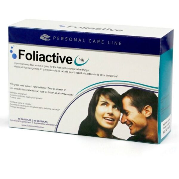 FOLIACTIVE PILLS COMPLEMENTO ALIMENTICIO CAIDA PELO - Imagen 2