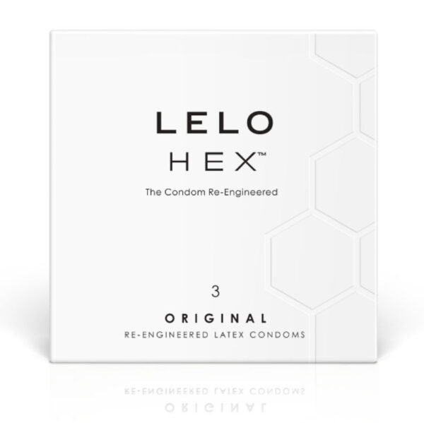 LELO HEX PRESERVATIVO CAJA 3 UDS