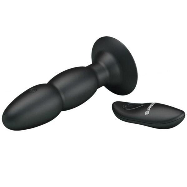 PRETTY LOVE PLUG VIBRADOR Y ROTACIÓN POR CONTROL REMOTO - Imagen 2
