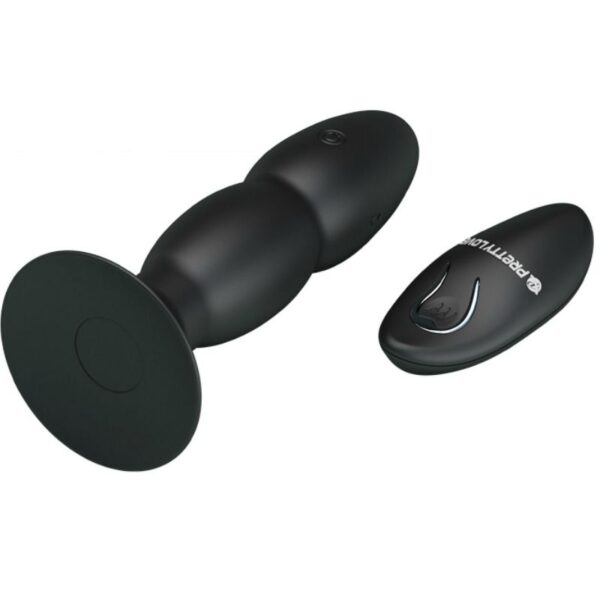 PRETTY LOVE PLUG VIBRADOR Y ROTACIÓN POR CONTROL REMOTO - Imagen 4