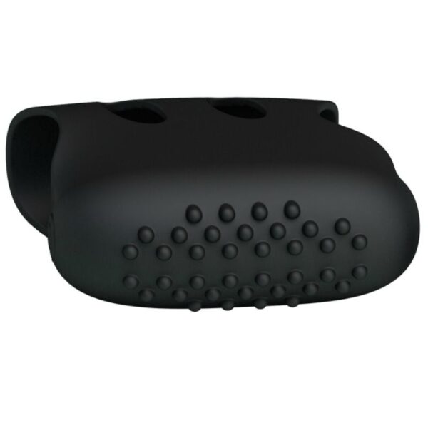PRETTY LOVE FLIRTATION - DEDAL CON VIBRACION STEWARD NEGRO - Imagen 4