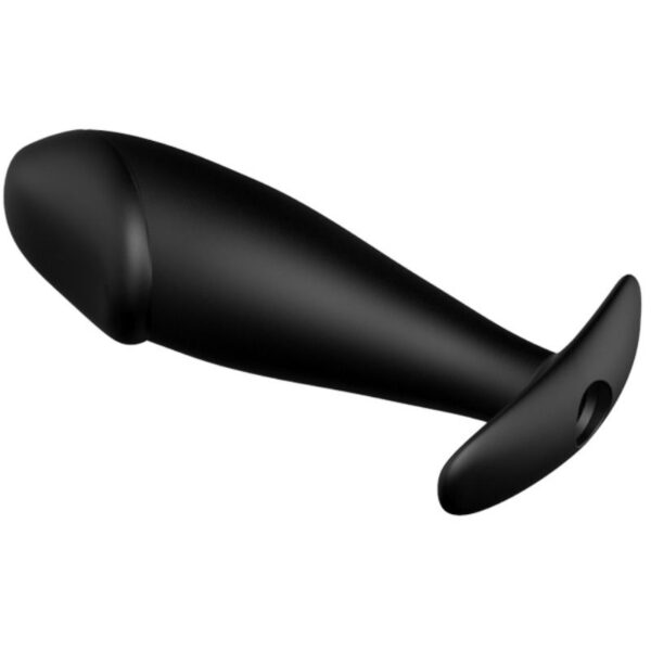 PRETTY LOVE PLUG ANAL SILICONA FORMA PENE Y 12 MODOS VIBRACION - NEGRO - Imagen 3
