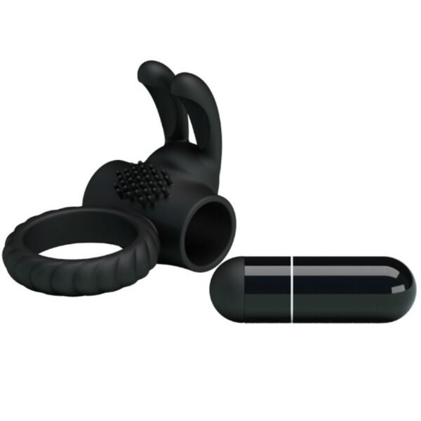 PRETTY LOVE EUDORA ANILLO VIBRADOR CON ESTIMULADOR - Imagen 5