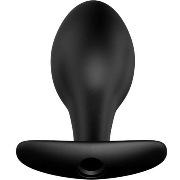 PRETTY LOVE PLUG ANAL SILICONA FORMA ANCLA 12 MODOS VIBRACION NEGRO - Imagen 5