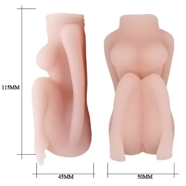 TEMPTATION PASSION LADY MINIMASTURBADOR MASCULINO SNUG FIT PUSSY - Imagen 4