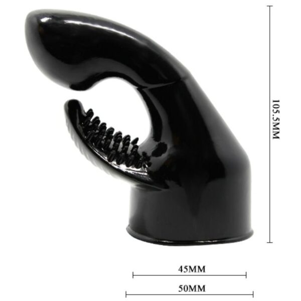 POWER HEAD CABEZAL INTERCAMBIALE PARA MASAJEADOR - ESTIMULACION PUNTO G Y CLITORIS - Imagen 4