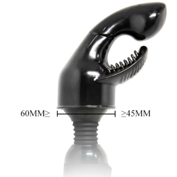 POWER HEAD CABEZAL INTERCAMBIALE PARA MASAJEADOR - ESTIMULACION PUNTO G Y CLITORIS - Imagen 5