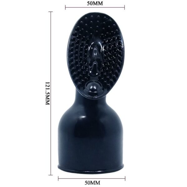 POWER HEAD CABEZAL INTERCAMBIABLE PARA MASAJEADOR ESTIMULACION CLITORIS - Imagen 4
