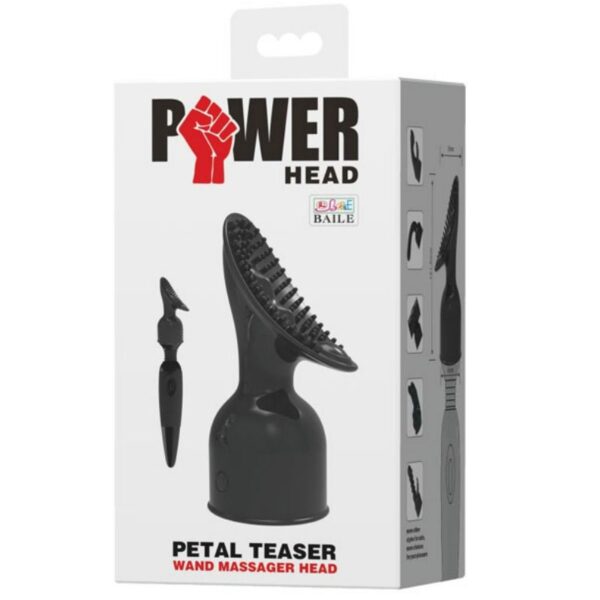 POWER HEAD CABEZAL INTERCAMBIABLE PARA MASAJEADOR ESTIMULACION CLITORIS - Imagen 5