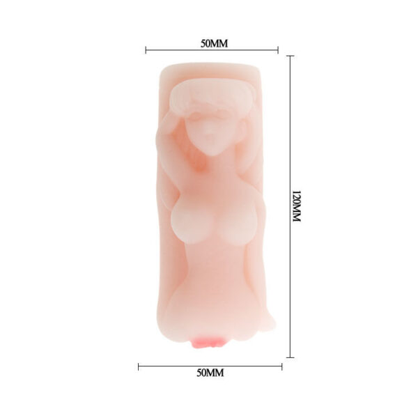 MINIMASTURBADOR MASCULINO TORSO MUJER TEMPTATION PASSION LADY - Imagen 4