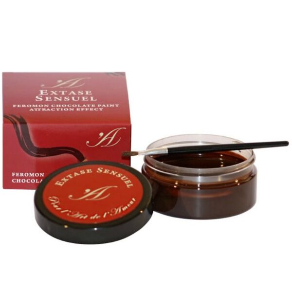 EXTASE SENSUEL PINTURA CORPORAL DE CHOCOLATE EFECTO ATRACCION 50ML - Imagen 5
