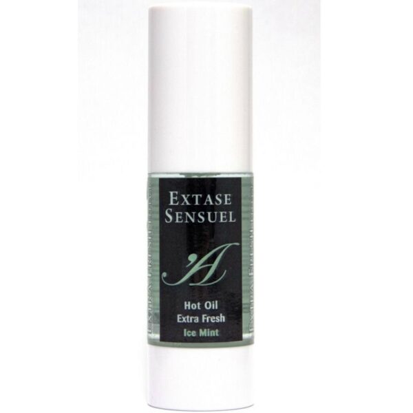 EXTASE SENSUEL ACEITE DE MASAJE EFECTO EXTRA FRESH HIELO 30ML - Imagen 2