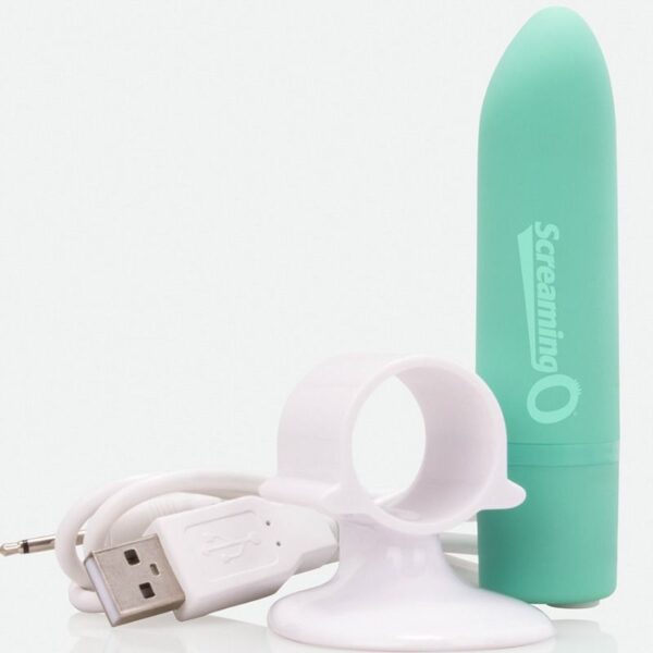 SCREAMING O MASAJEADOR RECARGABLE - POSITIVE - VERDE - Imagen 4
