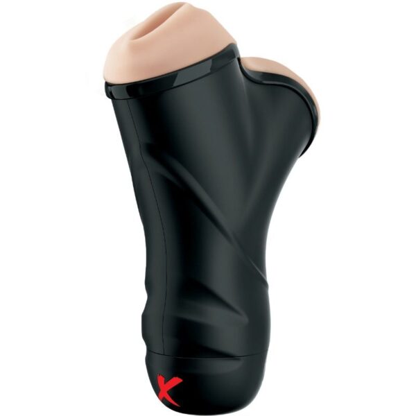 PDX ELITE MASTURBADOR MASCULINO DOBLE BOCA Y VAGINA - Imagen 2