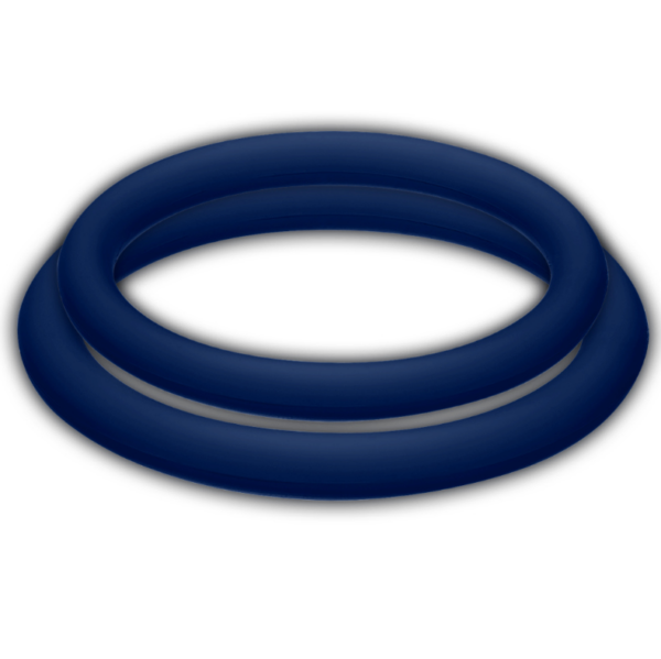 POTENZ DUO ANILLOS PARA PENE AZUL - M - Imagen 5