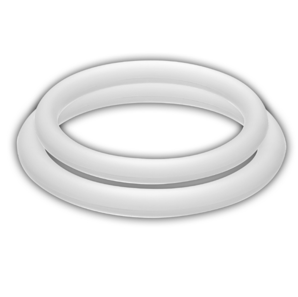 POTENZ DUO ANILLOS PARA PENE BLANCO - M