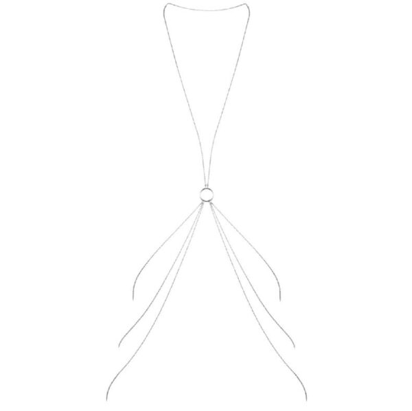 BIJOUX MAGNIFIQUE CADENAS METÁLICAS PARA EL CUERPO 8  SILVER - Imagen 2