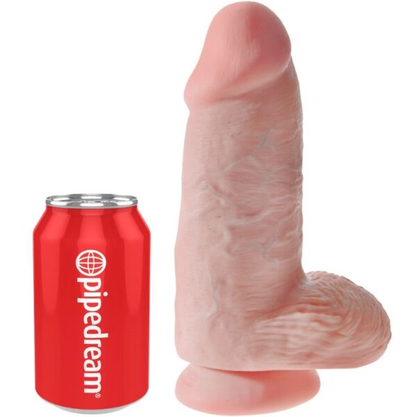 KING COCK PENE REALISTICO CHUBBY 23 CM - Imagen 3