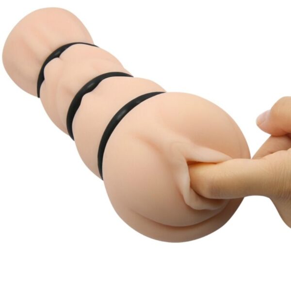 CRAZY BULL VAGINA MASTURBADOR CON ANILLOS - Imagen 4