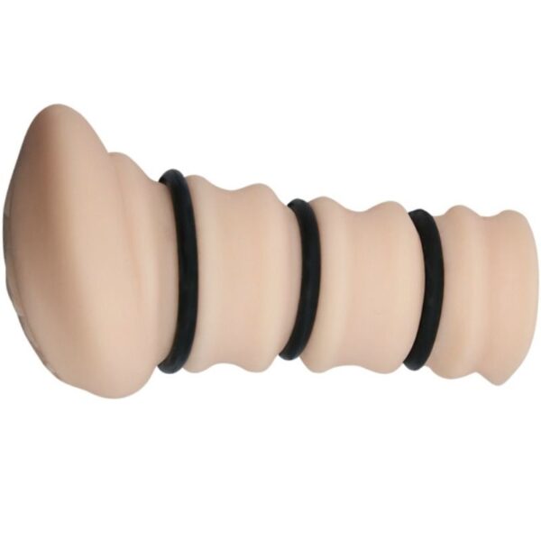CRAZY BULL - MASTURBADOR CON ANILLOS - MODELO VAGINA 2 - Imagen 2