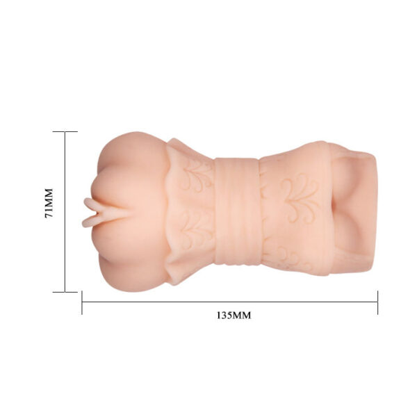 CRAZY BULL - MASTURBADOR WATER SKIN - MODELO VAGINA 2 - Imagen 4