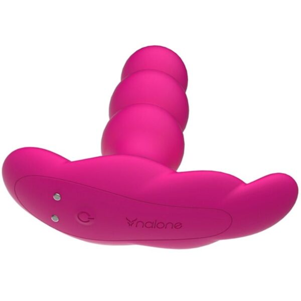 NALONE PEARL VIBRADOR ANAL CONTROL REMOTO NEGRO - Imagen 2