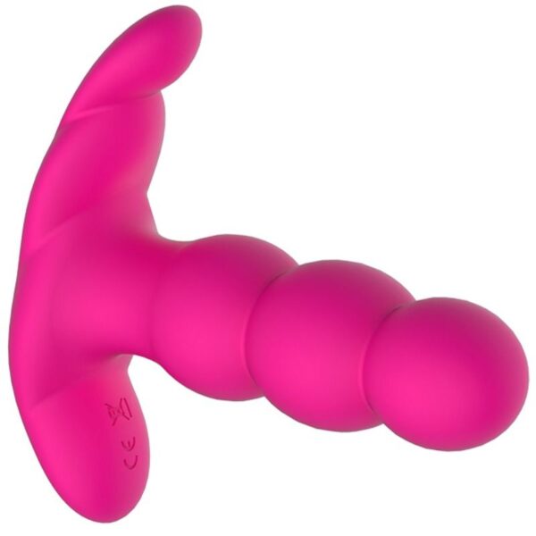 NALONE PEARL VIBRADOR ANAL CONTROL REMOTO NEGRO - Imagen 4