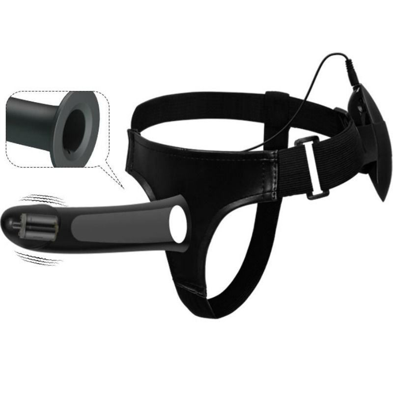 PRETTY LOVE MALE - VITO STRAP ON CON DILDO HUECO Y VIBRACION 17.3 CM - Imagen 3