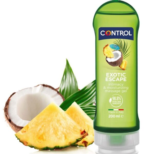 CONTROL 2-1 MASSAGE   PLEASURE EXOTIC 200ML