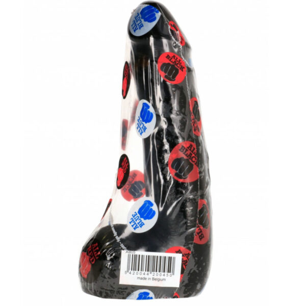 ALL BLACK DILDO REALISTICO NEGRO SUAVE 20 CM - Imagen 3