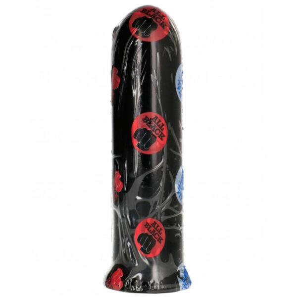 ALL BLACK DILDO NEGRO 19CM - Imagen 2