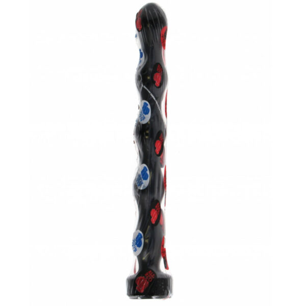 ALL BLACK  ANAL PLUG BALL 32CM - Imagen 2