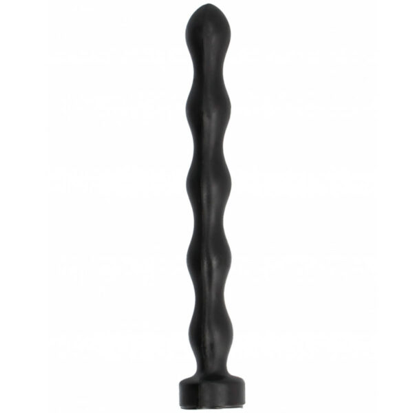ALL BLACK  ANAL PLUG BALL 32CM - Imagen 3