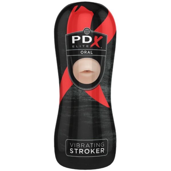 PDX ELITE MASTURBADOR CON VIBRACION BOCA - Imagen 3