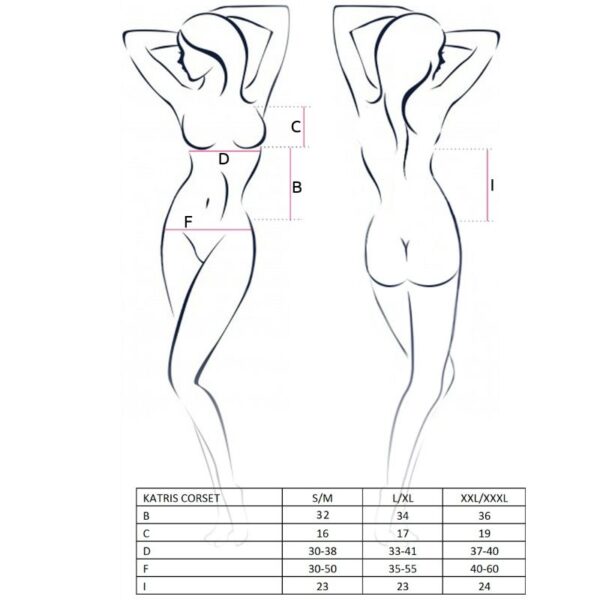 PASSION WOMAN KATRISS CORSET - Imagen 3