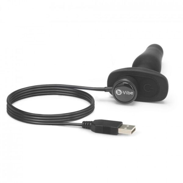 B-VIBE NOVICE CONTROL REMOTO ANAL PLUG NEGRO - Imagen 3