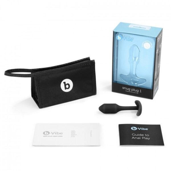 B-VIBE SNUG PLUG 1 NEGRO - Imagen 2