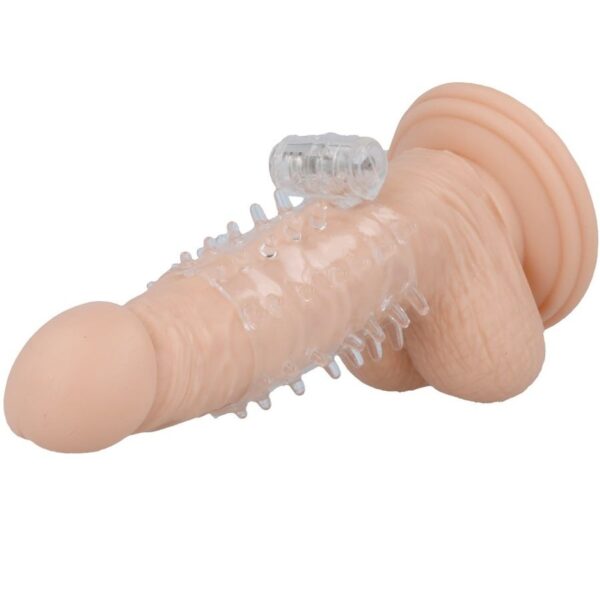 CASUAL RING FUNDA PENE VIBRADOR TRANSPARENTE - Imagen 2